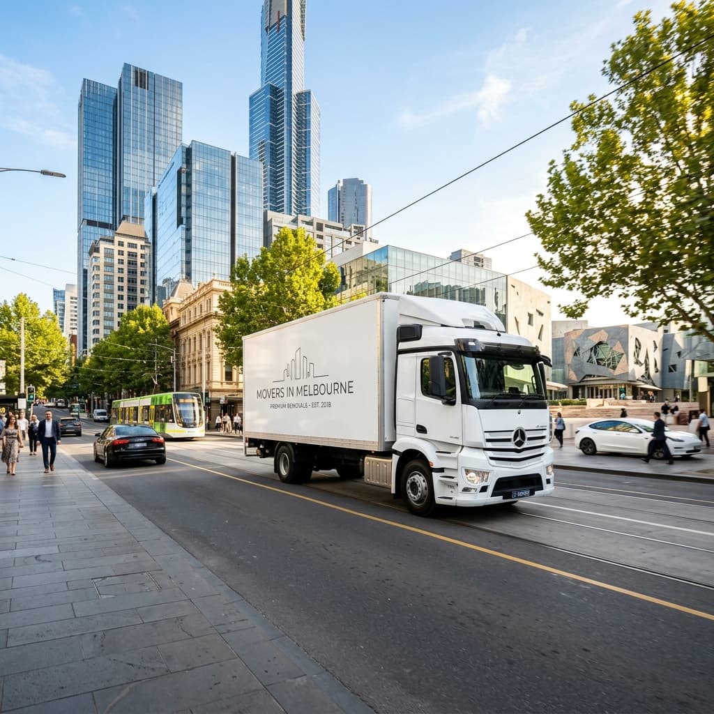 Movers in Melbourne Moving Truck